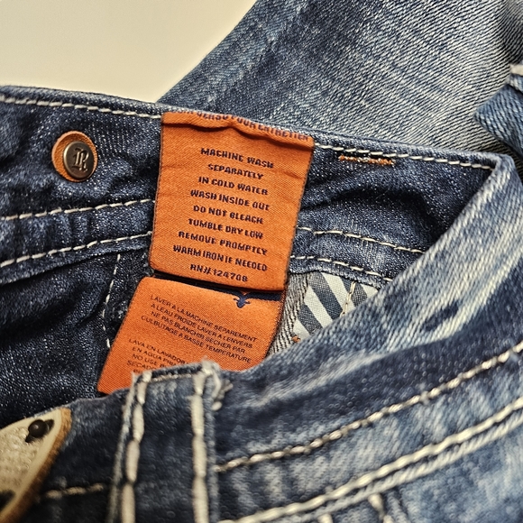 Rock Revival Women's Ellar Blue Slim Boot Cut Jeans - Size 26. - Picture 11 of 16